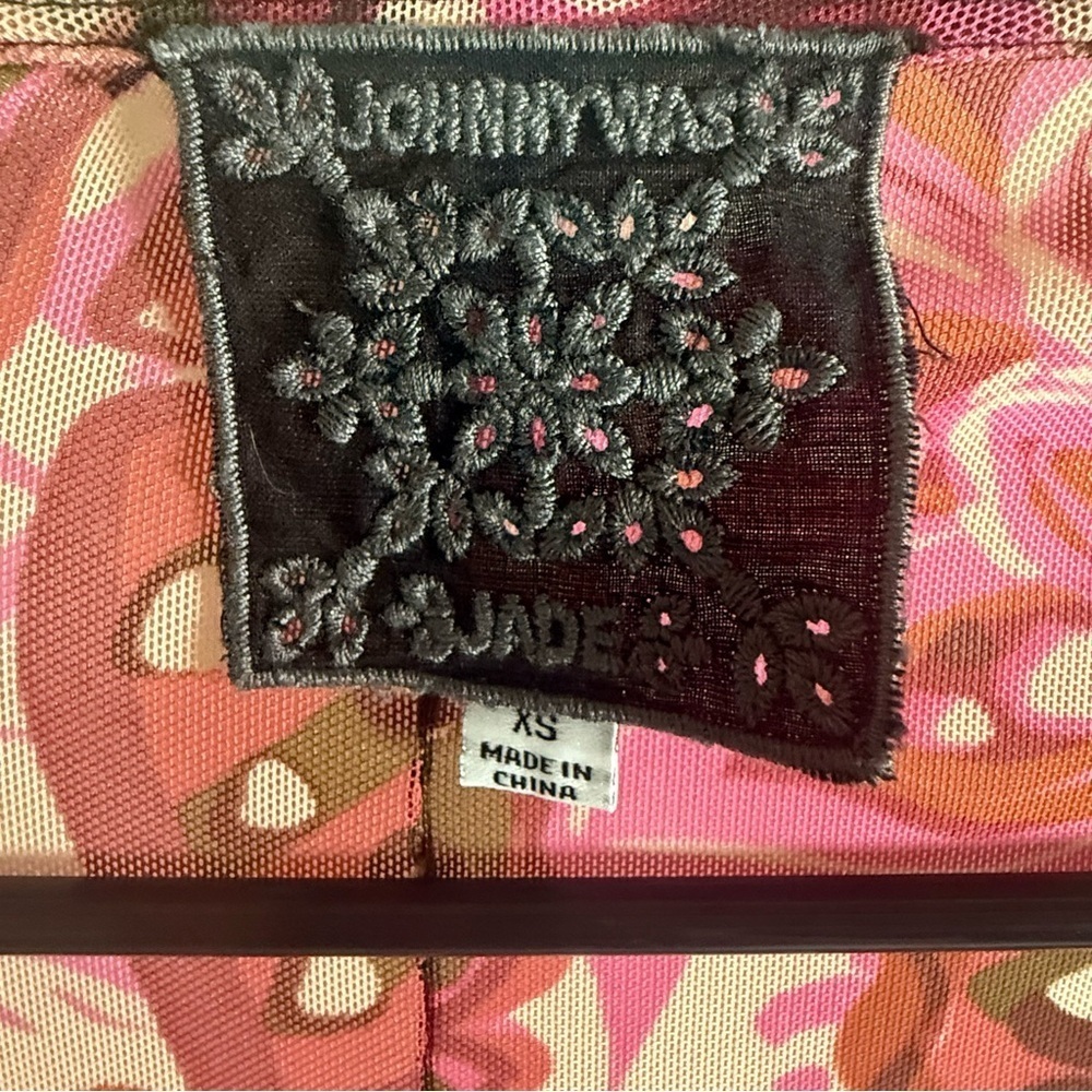 Johnny Was Agatha Mesh Paneled Midi Dress Sz. XS - Picture 13 of 14